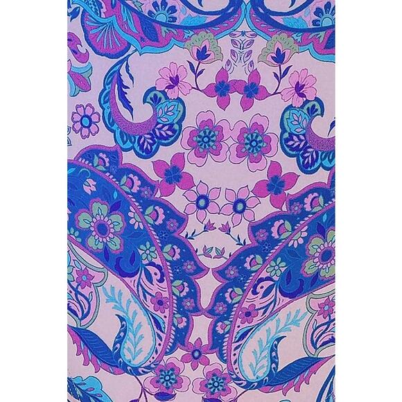 NWT CUPSHE Ethnic Engineered Paisley V-Neck Cheeky Monokini Swimsuit Size Medium - Picture 5 of 9